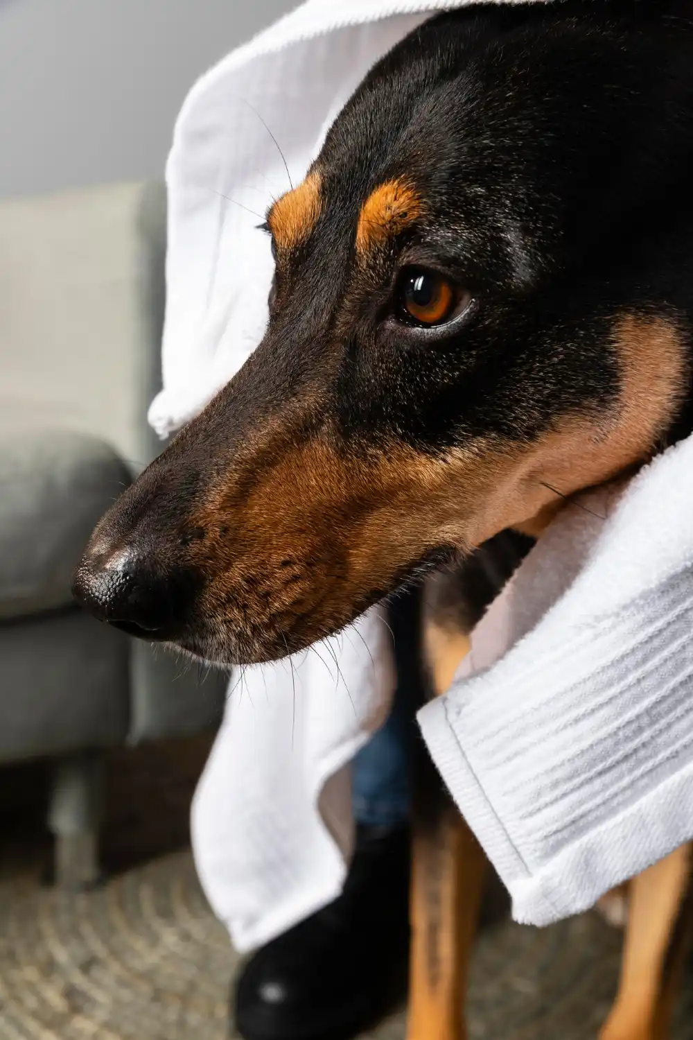 Dog with diarrhea - clinical emergency assessment guide