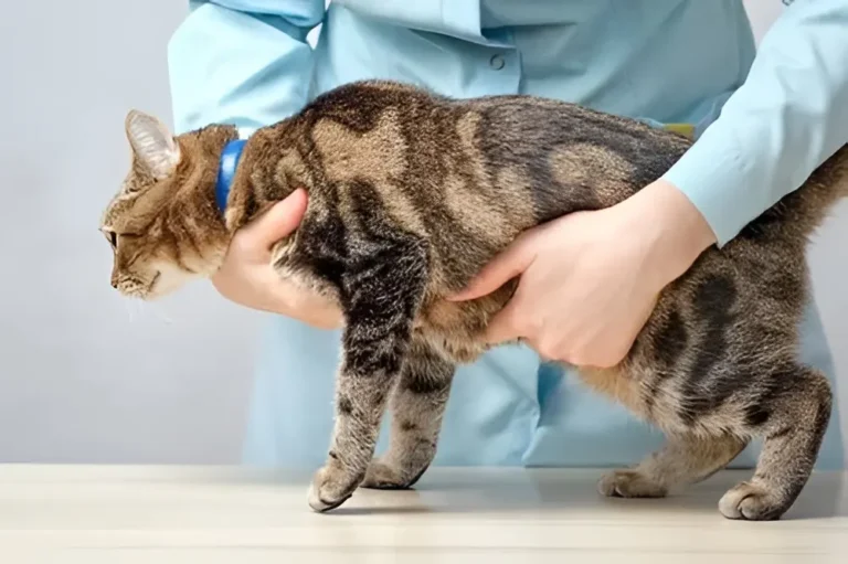 Cat Swollen Belly 1